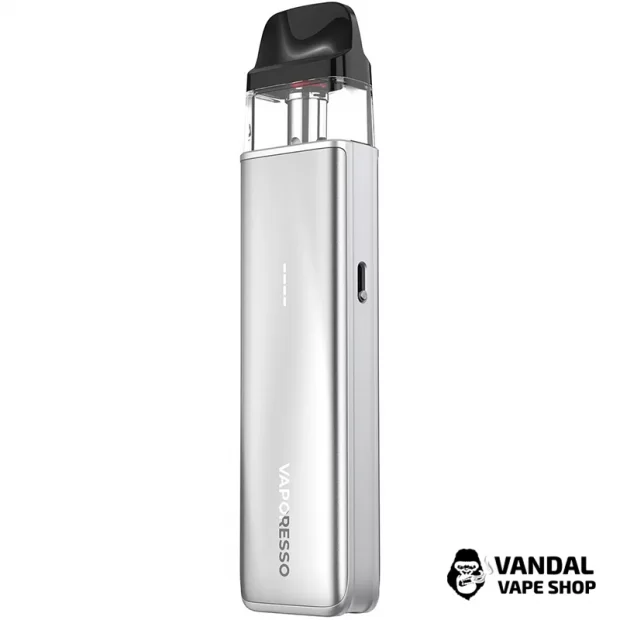 Pod-система Vaporesso XROS 5 Mini Pod Kit (Original) холодний сріблястий з титановим відтінком