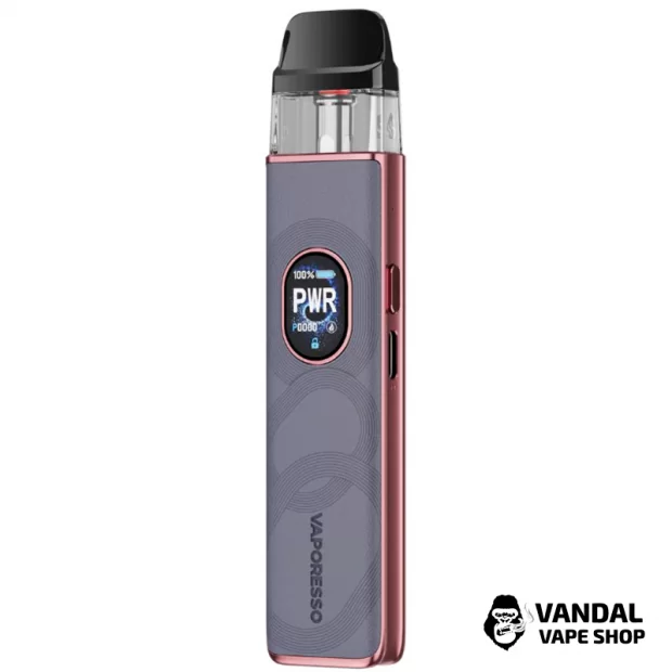 Pod-система Vaporesso XROS 5 Pod Kit (Original) в кожаном сером дизайне