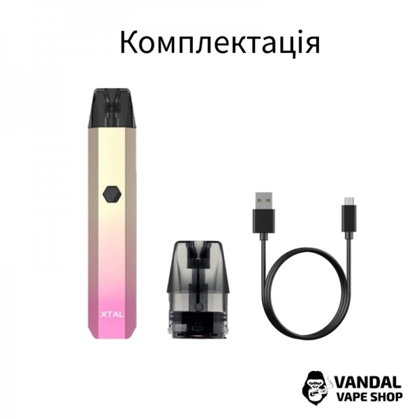 Оригинальная Pod-система ZQ Xtal в розово-золотом цвете