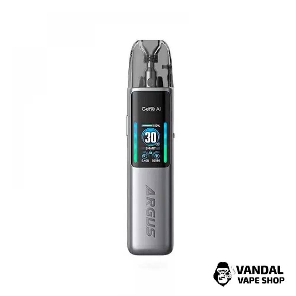 Pod-система VooPoo Argus G2 (Original) в срібному кольорі