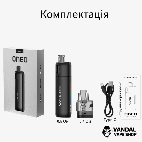Pod-система OXVA ONEO Pod Kit (Original) з ємністю батареї 1600 мАг