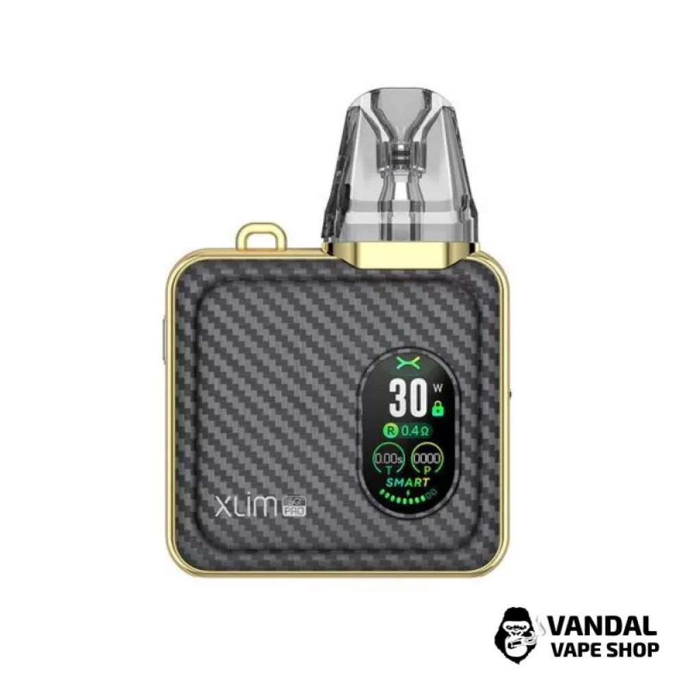 Pod-система Oxva Xlim SQ Pro в цвете золотой углерод