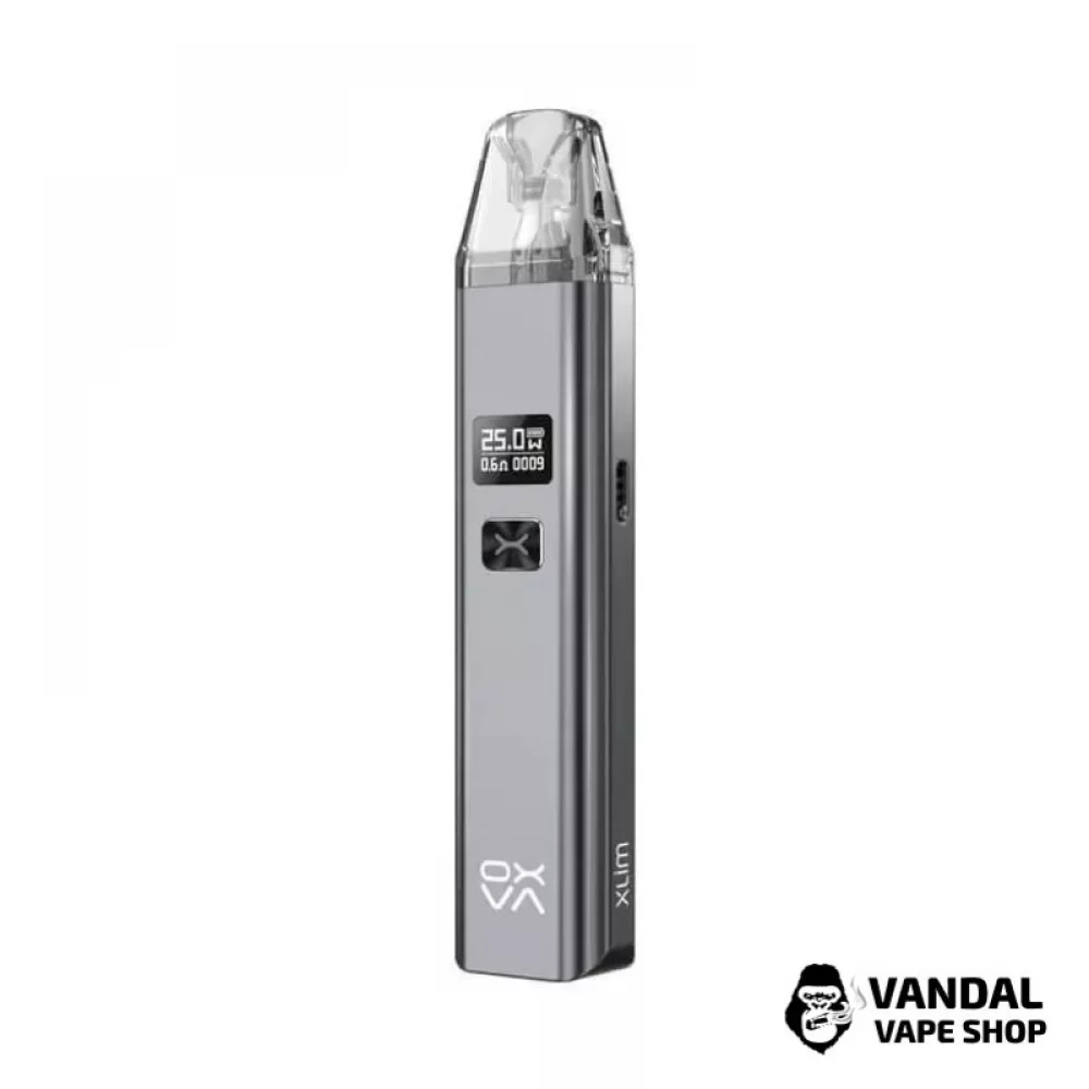 Pod-система OXVA Xlim V2 Pod Kit (Original) в блестящем металлическом цвете Pod-система OXVA Xlim V2 Pod Kit (Original) в блестящем металлическом цвете