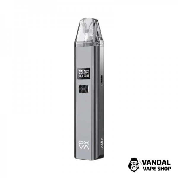 Pod-система OXVA Xlim V2 Pod Kit (Original) в блестящем металлическом цвете