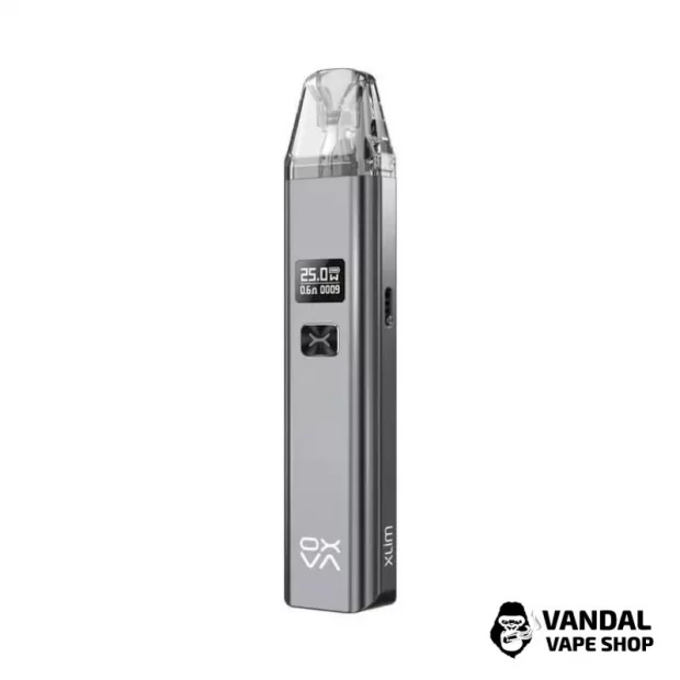 Pod-система OXVA Xlim V2 Pod Kit (Original) в блестящем металлическом цвете