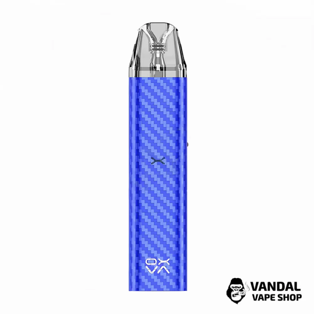 Pod-система OXVA Xlim SE Bk в синем карбоновом дизайне Pod-система OXVA Xlim SE Bk в синем карбоновом дизайне
