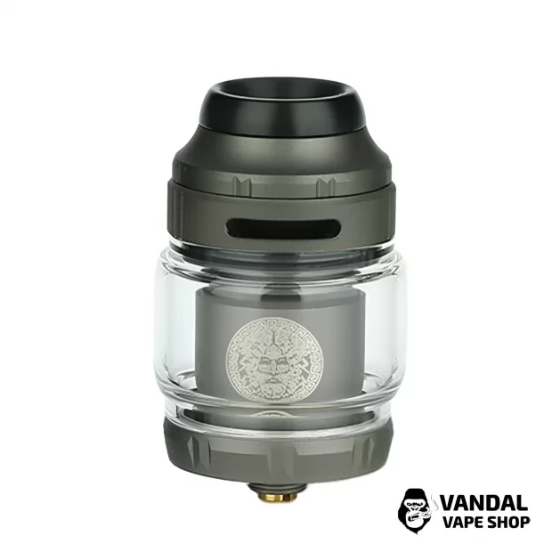 Атомайзер GeekVape Zeus X RTA 4.5 мл в цвете метала