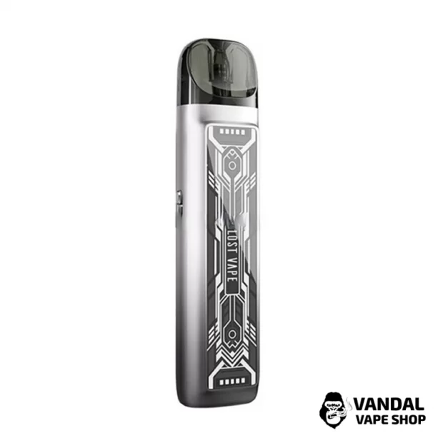 Оригінальна Pod-система Lost Vape Ursa Nano 2 Pod Kit у сріблясто-чорному градієнті