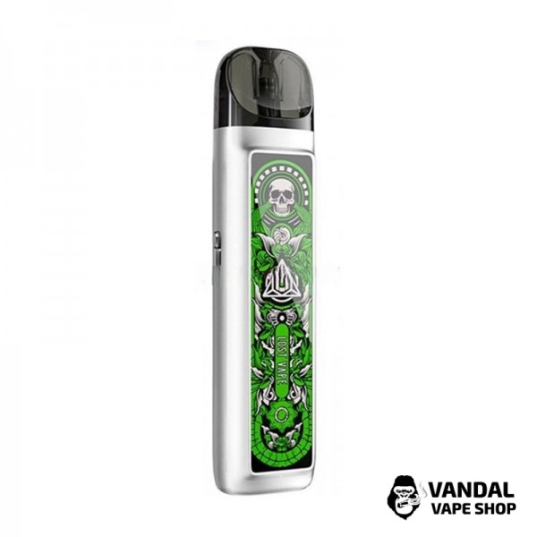 Оригинальная Pod-система Lost Vape Ursa Nano 2 Pod Kit в серебристо-зеленом цвете