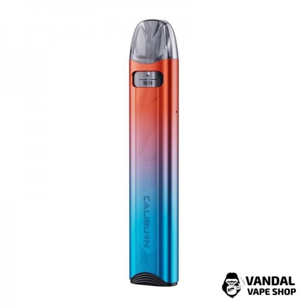 Pod-система Uwell Caliburn A3S (Original) у кольорі червоно-синьому градієнті
