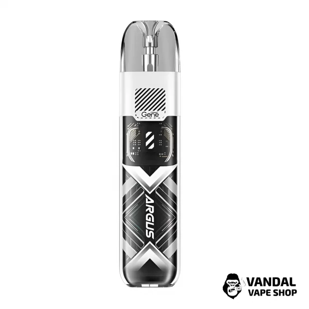 Pod система VooPoo Argus P1s у "кібер білому" кольорі