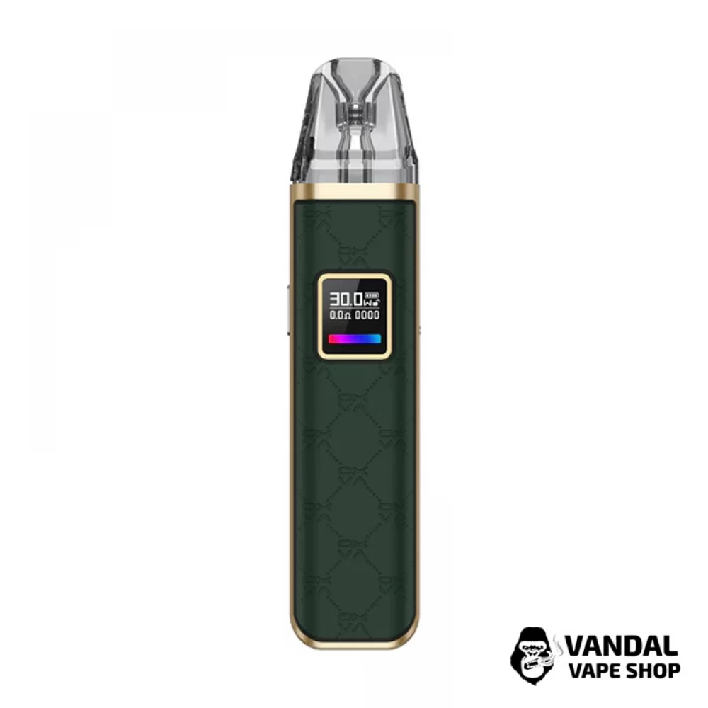 Pod-система Oxva XLIM Pro Pod Kit (Original) в кольорі темно зеленому з золотим Pod-система Oxva XLIM Pro Pod Kit (Original) в кольорі темно зеленому з золотим