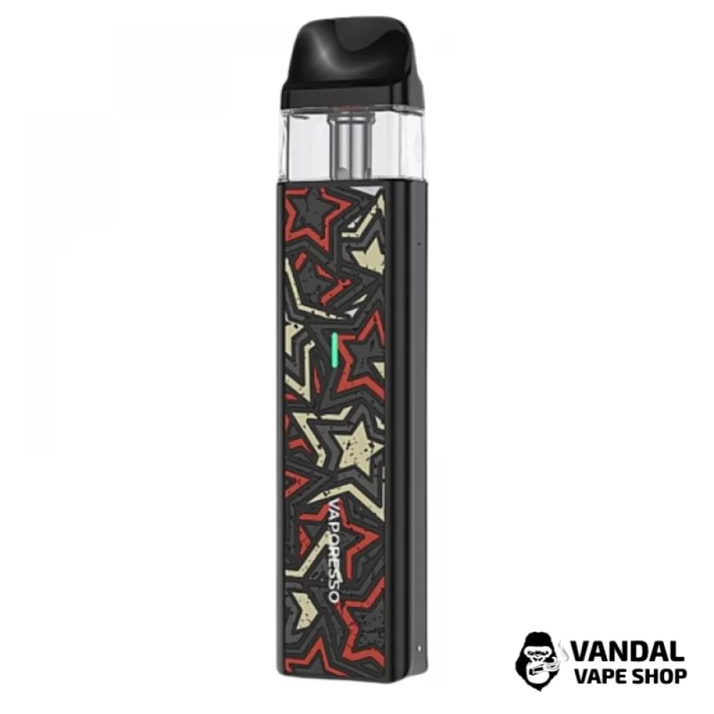 Pod-система Vaporesso XROS 4 Mini Pod Kit (Original) в черном цвете с дизайном