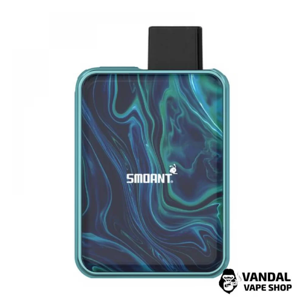 Стартовый набор Smoant Charon Baby в расцветке "Peacock Blue"
