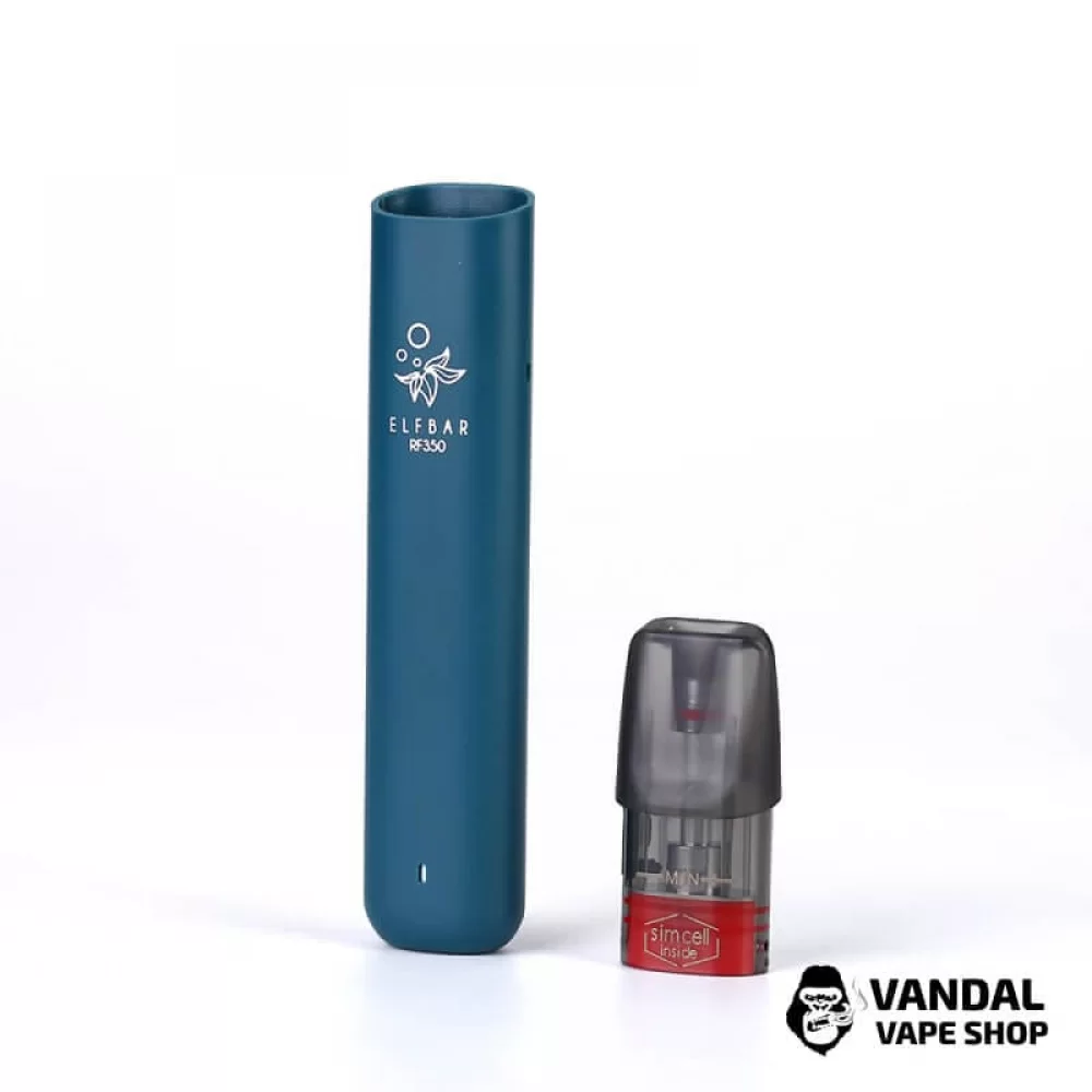 Многоразовый Elf Bar RF350 Pod Starter Kit 350mAh в темно-зеленом цвете Многоразовый Elf Bar RF350 Pod Starter Kit 350mAh в темно-зеленом цвете