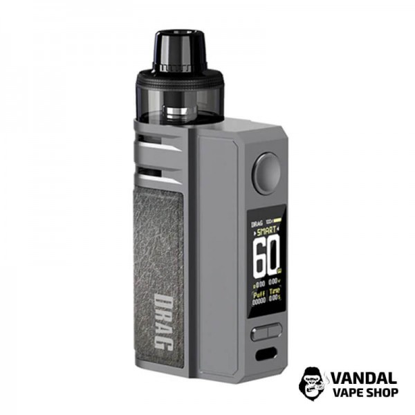 Стартовий набір Voopoo Drag E60 (Original) у сірому кольорі