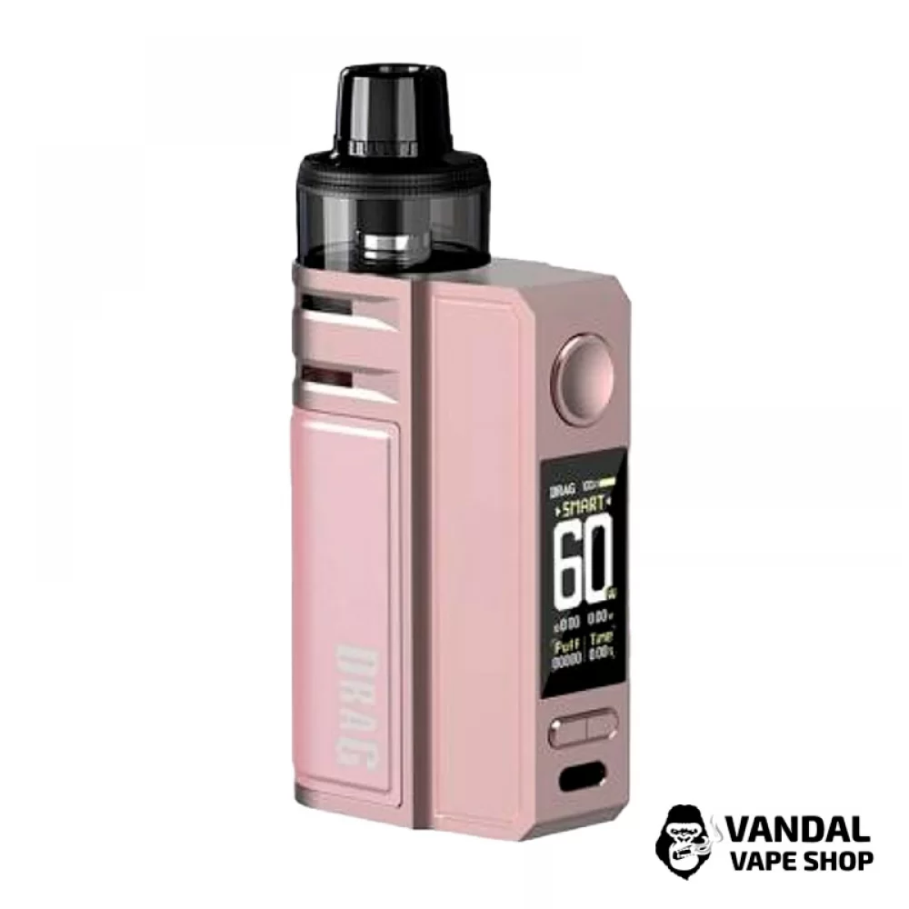 Стартовый набор Voopoo Drag E60 (Original) в розовом цвете