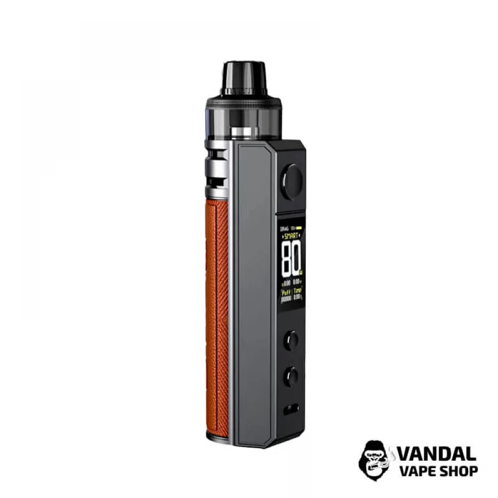 Стартовый набор Voopoo Drag H80S (Original) в коричневом цвете