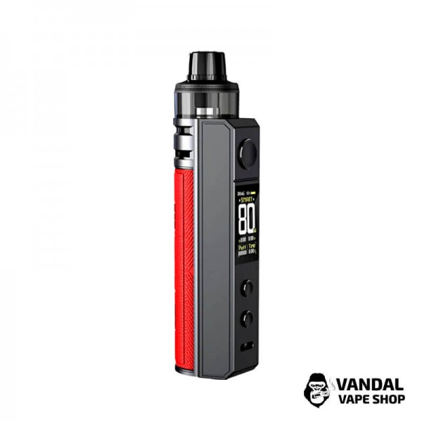 Стартовий набір Voopoo Drag H80S (Original) у червоному кольорі