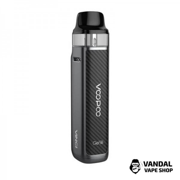 Voopoo Vinci X 2 80W Pod Kit  у карбоновому забарвлені