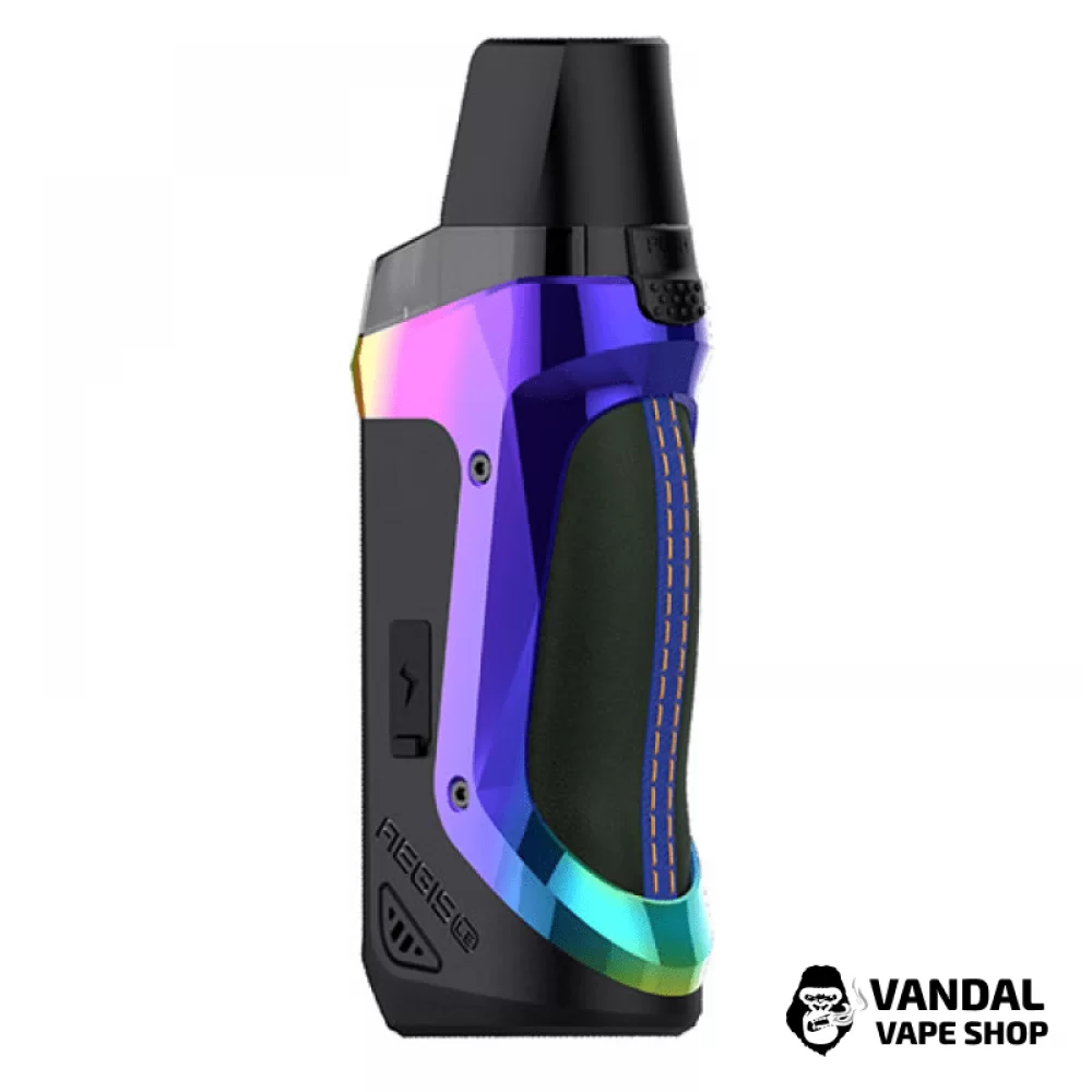 GeekVape Aegis Boost Luxury Edition Bonus Kit з 5 додатковими випаровувачами в райдужному кольорі GeekVape Aegis Boost Luxury Edition Bonus Kit з 5 додатковими випаровувачами в райдужному кольорі