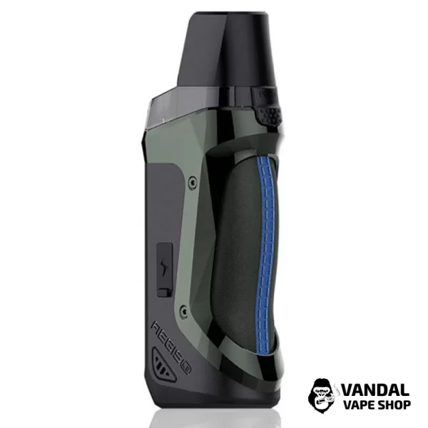 GeekVape Aegis Boost Luxury Edition Bonus Kit тёмно-зелёный с 5 дополнительными испарителями