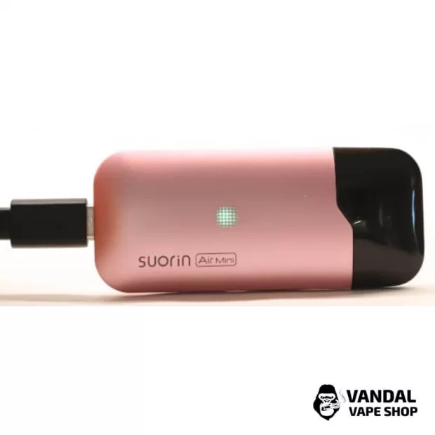 Компактна Pod-система Suorin Air Mini Kit на 430 мАг у м'ятно-зеленому кольорі
