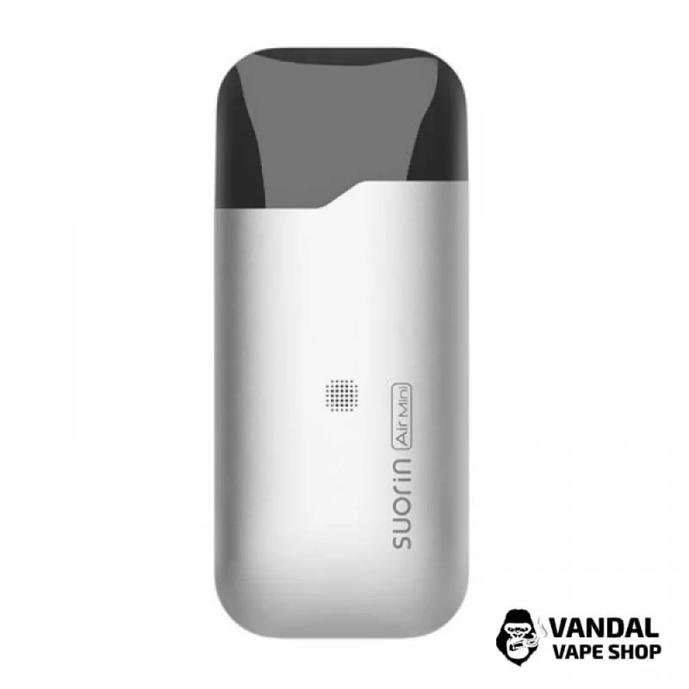 Компактная Pod-система Suorin Air Mini Kit на 430 мАч в серебристом цвете