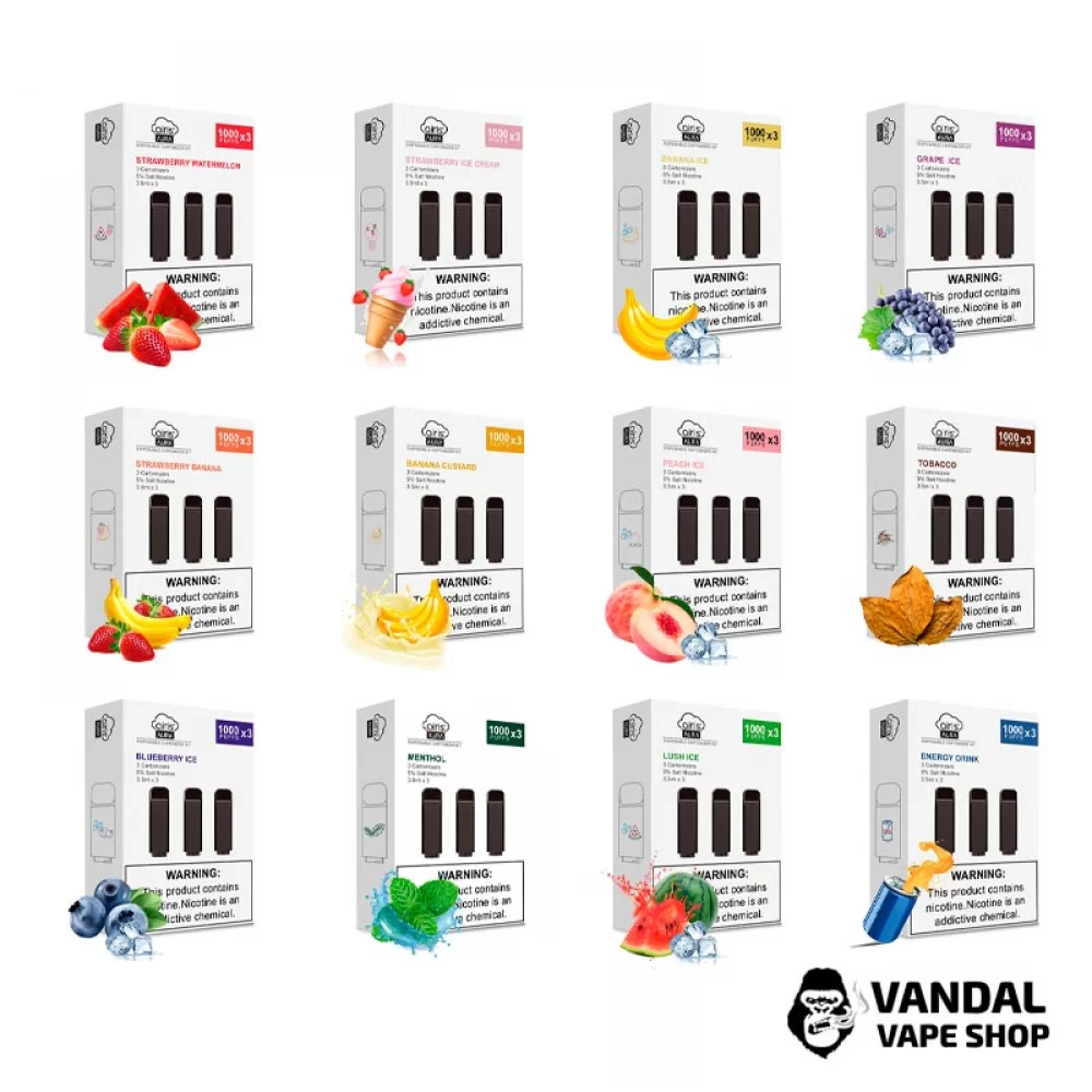 Заправлені картриджі для Airis Aura 3.5 мл Заправлені картриджі для Airis Aura 3.5 мл