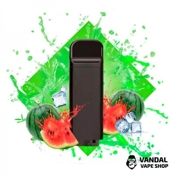 Заправленные картриджи для Airis Aura 3.5 мл со вкусом арбуза с холодком