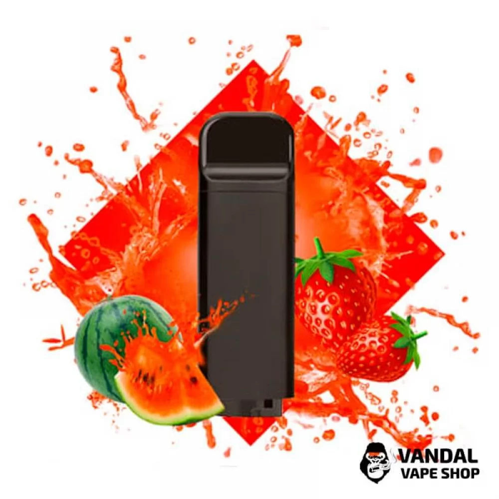 Заправленные картриджи для Airis Aura 3.5 мл со вкусом клубники и арбуза Заправленные картриджи для Airis Aura 3.5 мл со вкусом клубники и арбуза