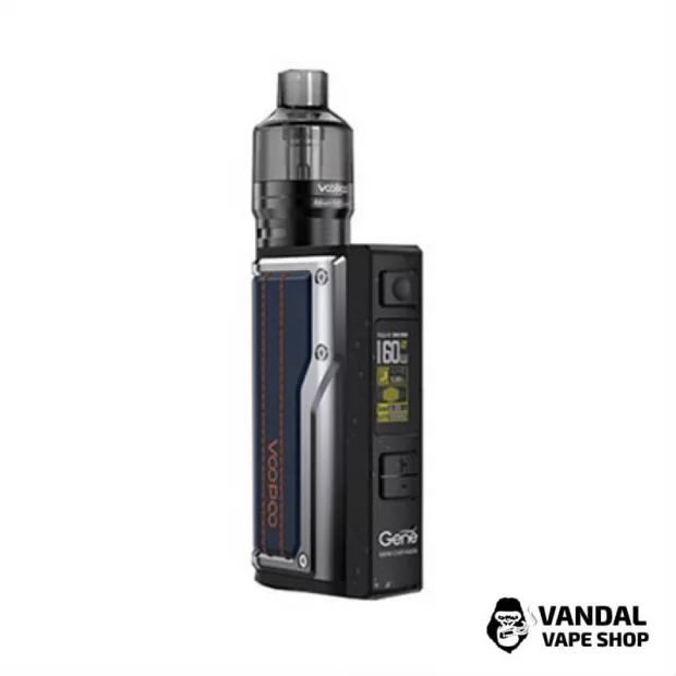 Стартовый набор VooPoo Argus GT 160W TC Kit в темно-синем цвете