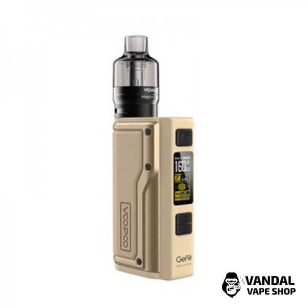 Стартовий набір Voopoo Argus GT 160W TC Kit в пісочно-жовтому кольорі
