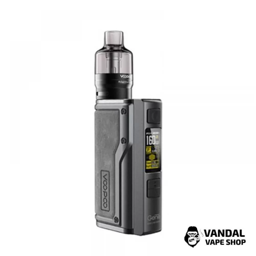 Стартовий набір Voopoo Argus GT 160W TC Kit в сірому кольорі Стартовий набір Voopoo Argus GT 160W TC Kit в сірому кольорі