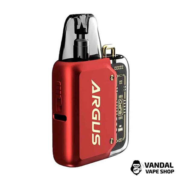 Pod-система Voopoo Argus P1 Pod Kit в червоному кольорі