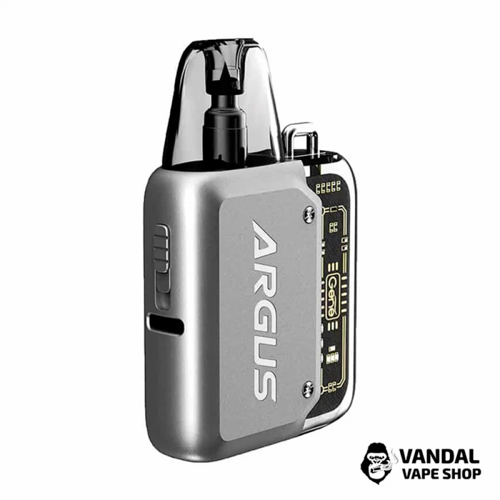 Pod-система Voopoo Argus P1 Pod Kit в срібному кольорі