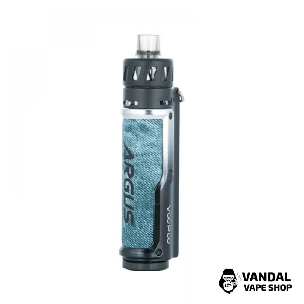 Стартовый набор Voopoo Argus X 80W Pod Mod Kit в расцветке "джинсовая ткань" Стартовый набор Voopoo Argus X 80W Pod Mod Kit в расцветке "джинсовая ткань"
