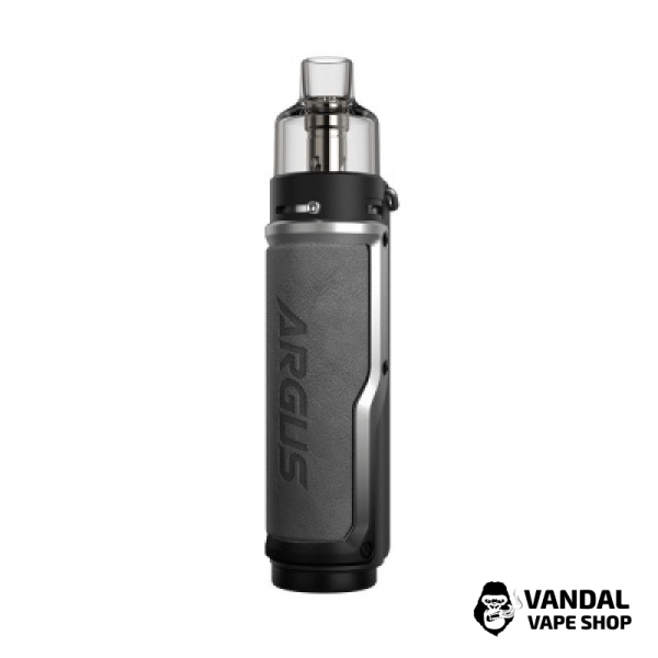 Стартовий набір Voopoo Argus X 80W Pod Mod Kit в забарвленні "вінтажний сірий та сріблястий"