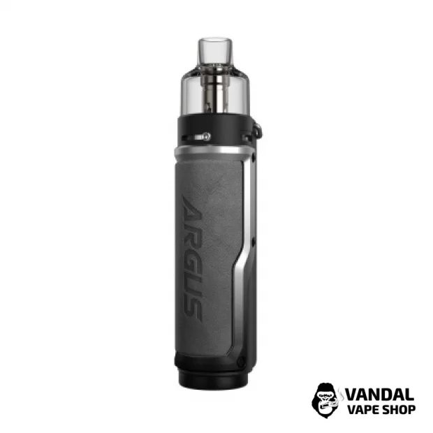 Стартовый набор Voopoo Argus X 80W Pod Mod Kit в расцветке "винтажный серый и серебристый"