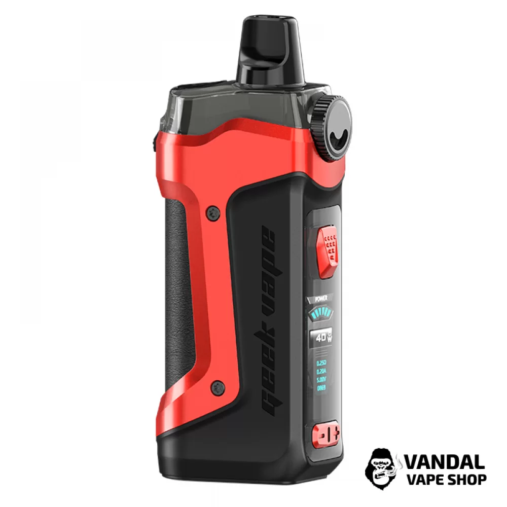 Оригінальна PodMod-система GeekVape Aegis Boost Plus Pod Kit 40W 3-in-1 Devil Red