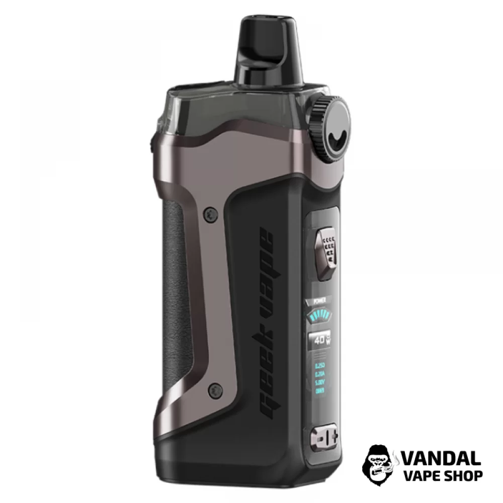 GeekVape Aegis Boost Plus Pod Kit 40W 3-in-1 (Original) в цвете "Gunmetal"