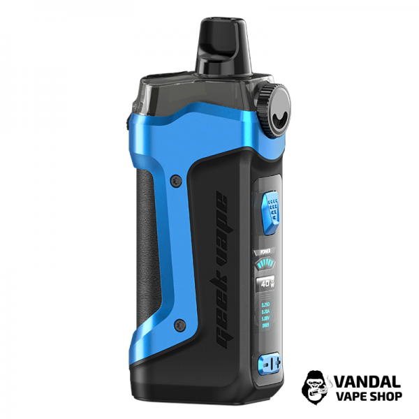 GeekVape Aegis Boost Plus Pod Kit 40W 3-in-1 (Original) в голубом цвете