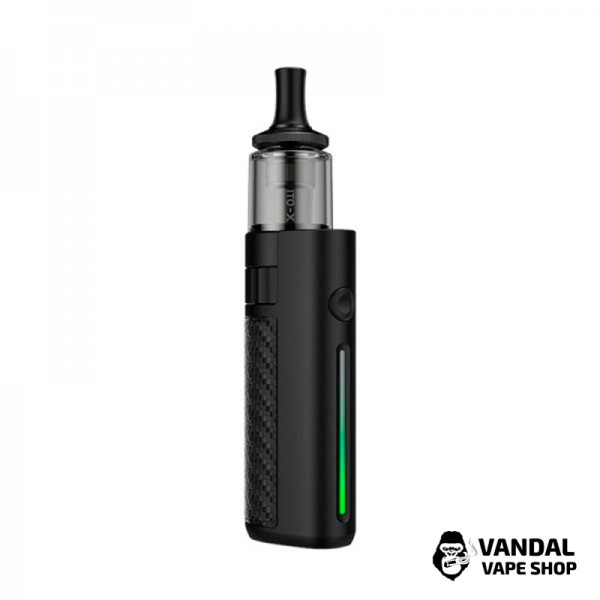 Оригінальний стартовий набір VooPoo Drag Q Kit у чорному кольорі з карбоновою вставкою