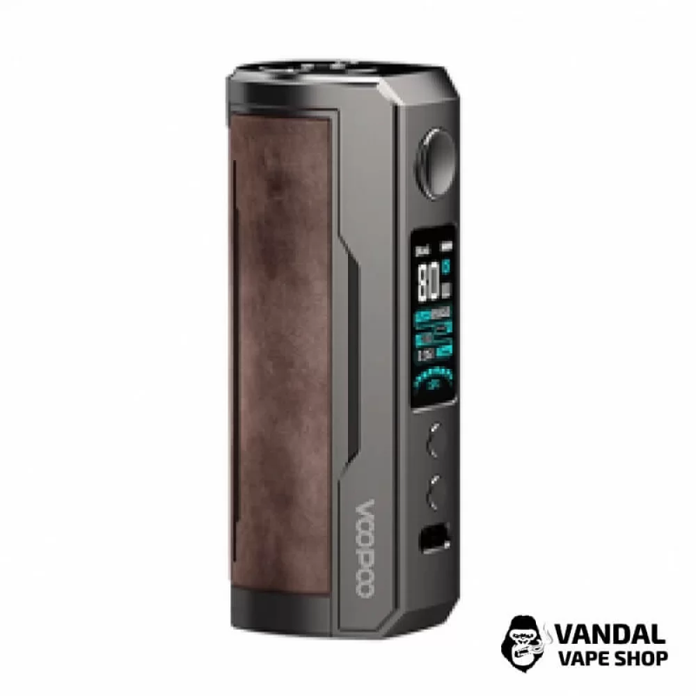 Бокс мод VooPoo Drag X Plus 100W в коричневом цвете