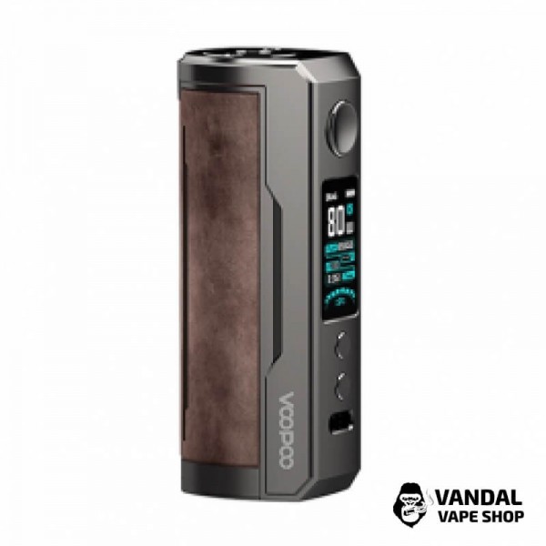 Бокс мод VooPoo Drag X Plus 100W в коричневом цвете