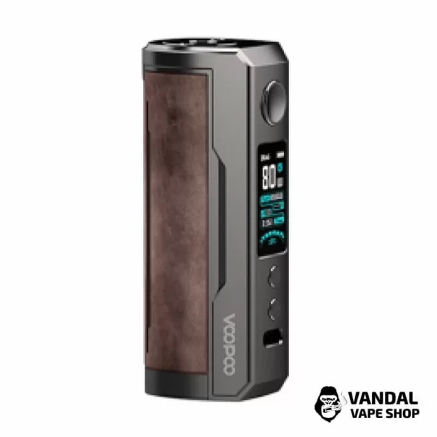 Бокс мод VooPoo Drag X Plus 100W в коричневом цвете