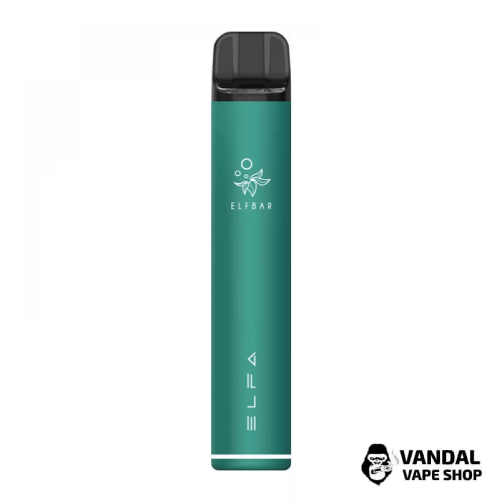 Оригінальна Pod-система Elf Bar ELFA Pod Kit 4 мл 850 мАг в зеленому кольорі
