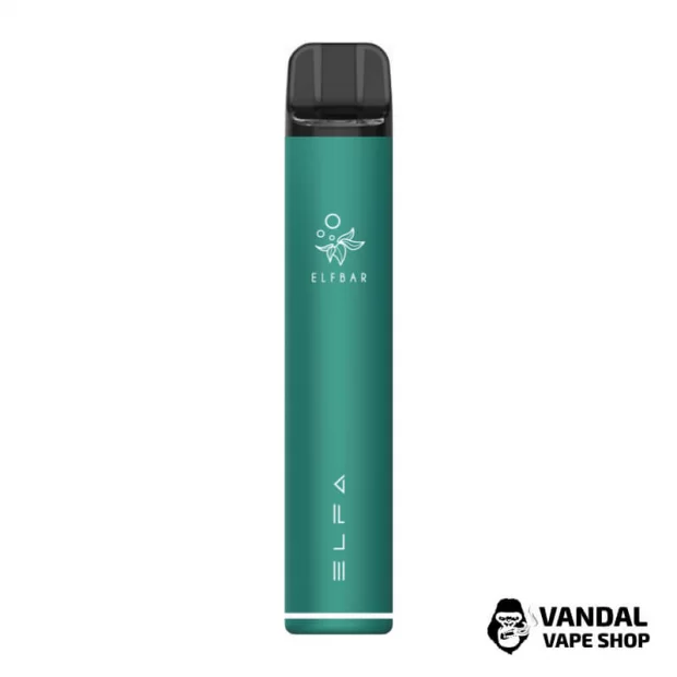 Оригінальна Pod-система Elf Bar ELFA Pod Kit 4 мл 850 мАг в зеленому кольорі