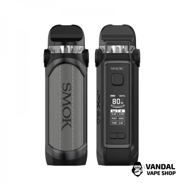 Pod-система SMOK IPX 80 Pod Kit 3000 mAh в сером цвете