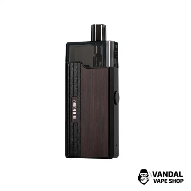 Pod-система Lost Vape Orion Mini Pod Kit 800 мАг у кольорі чорно-коричневого дерева